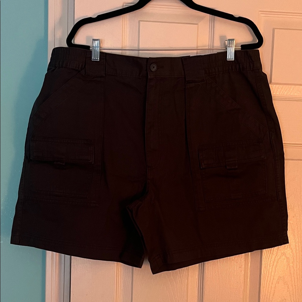 St. John's Bay Men's Dark Charcol  Hiking Shorts